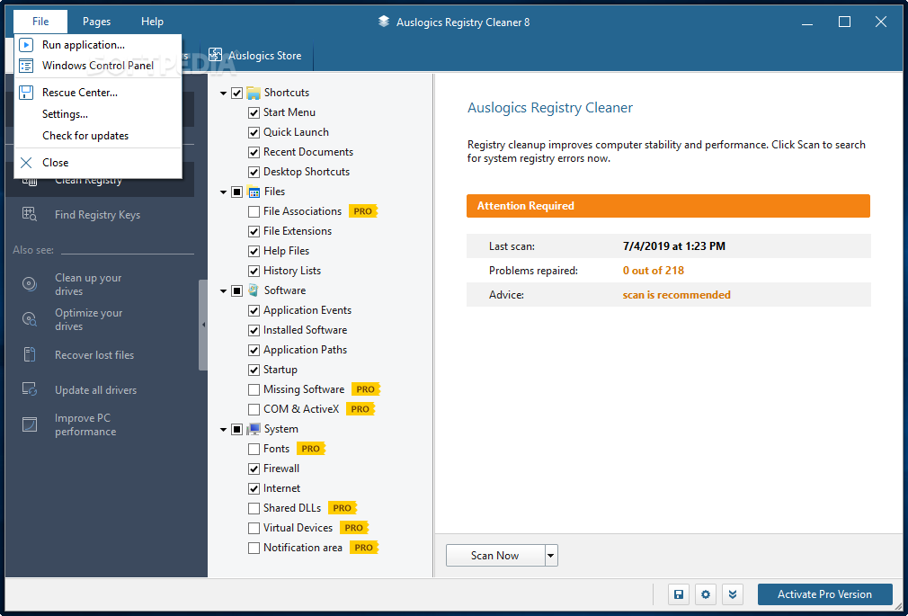 Auslogics Registry Cleaner Pro 9.0 Crack Serial Key